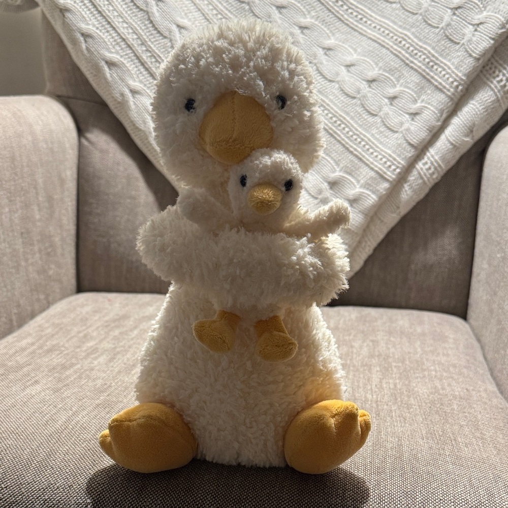 Jellycat NWT Huddes Duck (mom and baby)